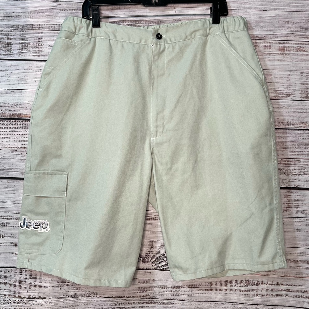 Jeep UAW Uniform Cargo Shorts Made in‎ USA Men's 40 Work Utility